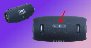 JBL Speaker Power Button
