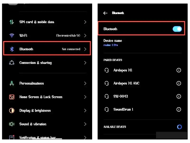Pairing Your JBL Speaker on an Android