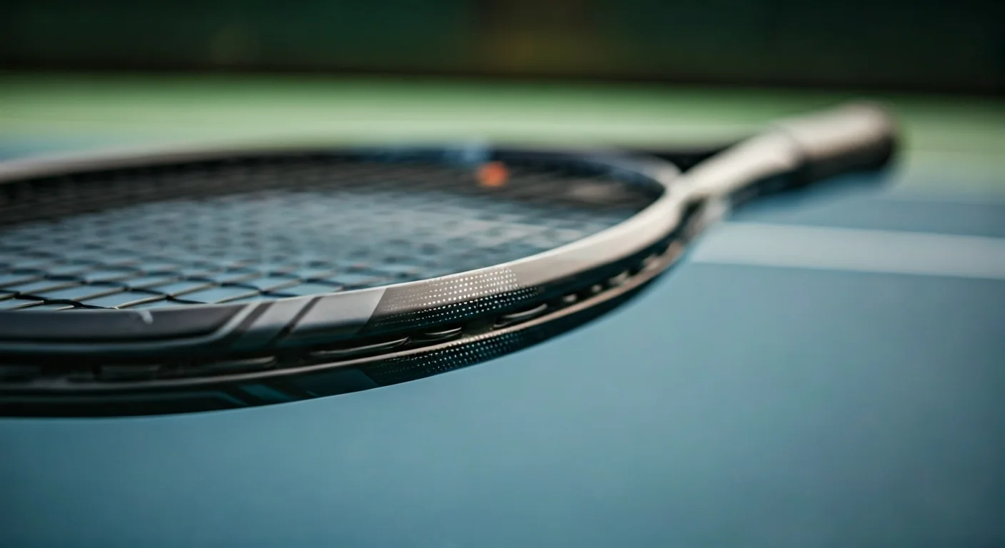 Beginner tennis racket features